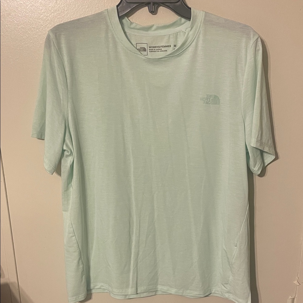 The North Face women’s mint Green Short Sleeve Tee